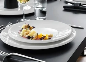 How dinner plate choice affects food presentation and dining experience
