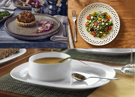 Comparison of porcelain and stoneware dinner plates for Kenyan homes