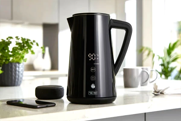 Electric kettle for everyday use in Kenyan home kitchen