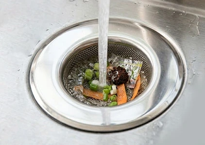 Stainless steel sink strainers to prevent blocked drains in Kenyan kitchens