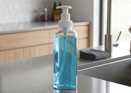 Soap dispensers for kitchen and bathroom sinks in Kenya